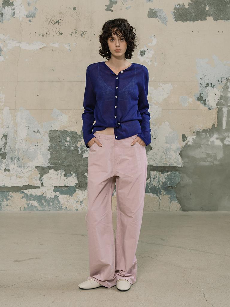 EDENIK Straight Pink Pants