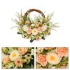Indoor Outdoor Decor Artificial Flower Pendant Charming Home Decor Exquisite Spring Appeal Natural Twig Base For Front Door