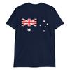 Australia Flag T-shirts - Australian Flag Adults Short-Sleeve Unisex T-Shirt