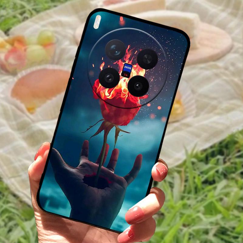 For VIVO X300 Pro 5G Case X300Pro V2502A Anti-drop Shell Silicone Soft TPU Back Cover For VIVO X 300 Pro Phone Shell Fundas