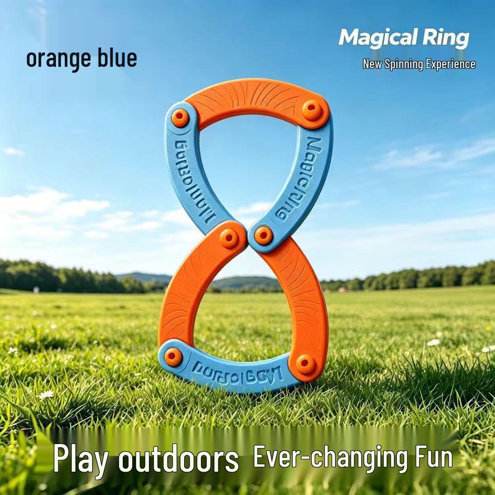 Children's EVA Soft Three-Blade Boomerang Flying Disc Toy