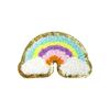 Colorful DIY Chenille Stickers: Stars, Hearts, Rainbow, Lightning & Flowers
