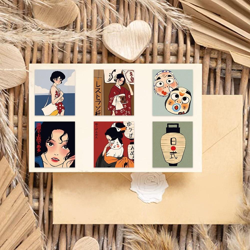 50-Piece Koharu Biyori (Late Spring Weather) Graffiti Stickers - Personalized Waterproof DIY Decor for Guitar Notebook & Luggage