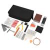 Guitar Repair Tool String Bridge Pin Pick Polishing File Ruler Maintenance Set Kit