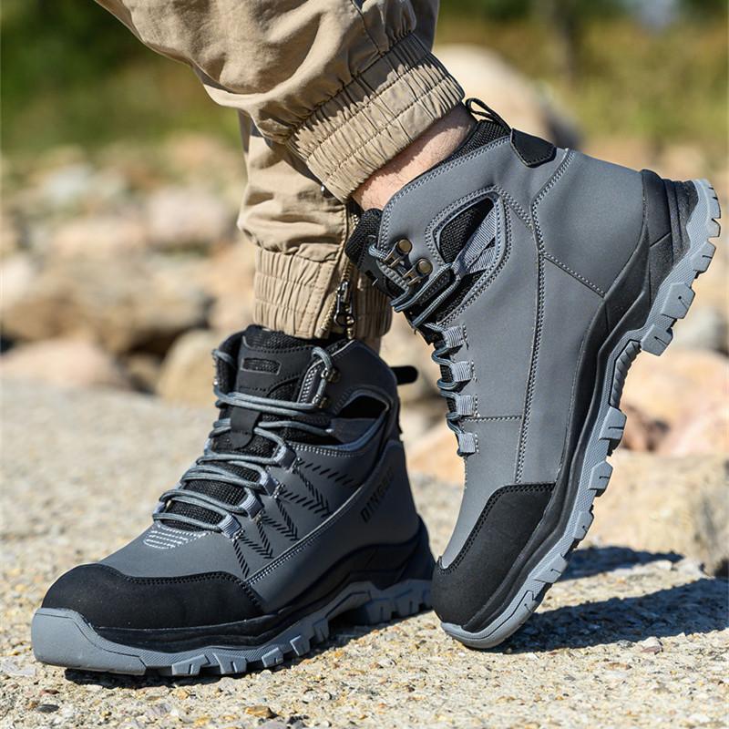 Male Anti static Work Boots Anti-smash Safety Shoes Men Anti puncture Steel Toe shoes Protection Indestructible shoes Non-slip