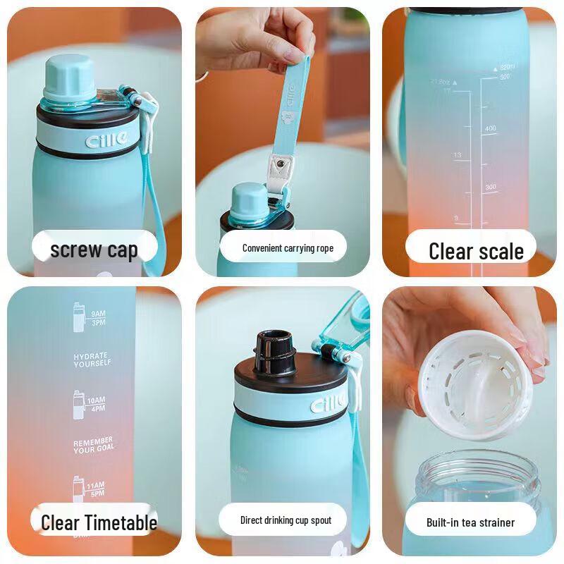 Xile Portable Sports Water Bottle