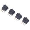 4PCS 12V Round Power Switches 3 Pin 2 Position LED Switch Boat Toggle Rocker Switch 20mm