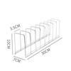 Modern Stainless Steel Bowl and Plate Storage Rack