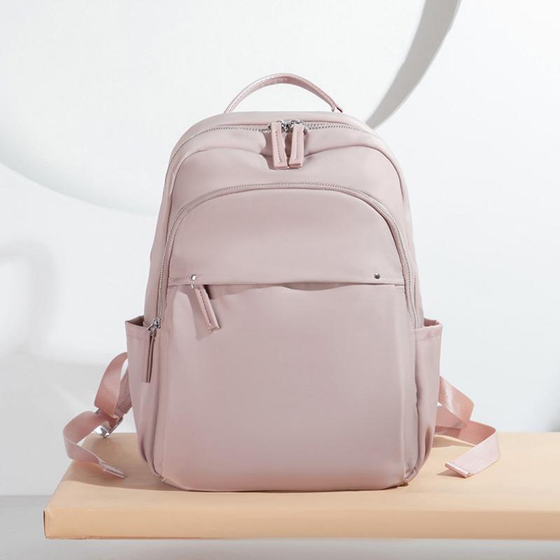 

CHALLEN повседневная пригородная сумка на плечо, женская весенне-летняя новинка, большой вместительный дорожный рюкзак из ткани Оксфорд, школьный рюкзак для студентов M розовый