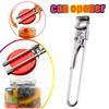 Stainless Steel Can Opener Adjustable Wire Tool German Design Effortless Lazy Kitchen Gadget Opens Can Jars Bottles Easy Opening