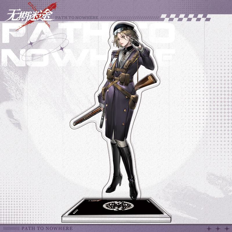 Fans Gift Charm Game Anime Path to Nowhere HD Figures Zoya Hamel Demolia Acrylic Stand Series Desk Decor Collection About 15cm