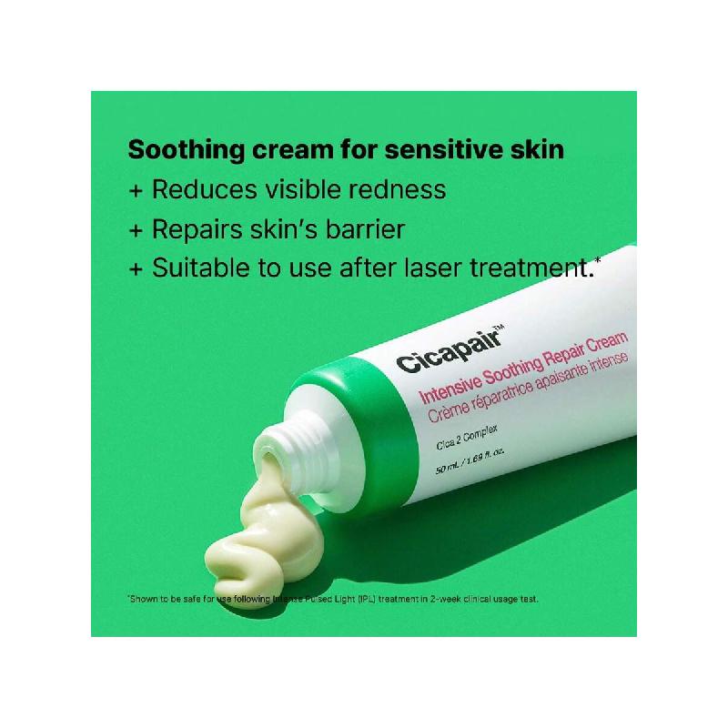 Dr.Jart+ קרם לחות לפנים לעור רגיש 15 מ"ל להפחתת אדמומיות ולשיקום מחסום העור עם סנטלה אסייתית | טיפוח עור קוריאני