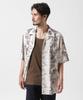 AVIREX Aloha Shirt Dragon Rise Size (WEB&DEPOT Exclusive) Men's L, 414, Natural, 783-5123024