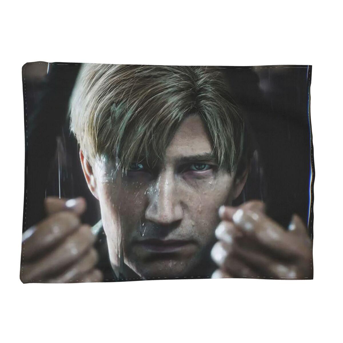 Silent Hill Horror Game Blanket Soft Warm Flannel Throw Blanket Bedspread for Bed Living room Picnic Travel Home Sofa 80x120cm