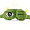 Cute Frog Eye Mask | 3D Large Eye Design | Light-Blocking Sleep Aid for Naps | Soft, Skin-Friendly, and Breathable | Essential for Travel and Home Use