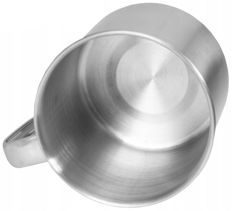 Large Steel Mug 10 CM With Handle 620ml Stainless Steel
