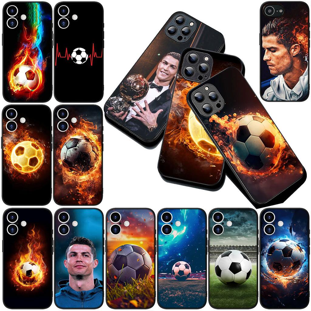 Soccer NO 7 Football No7 Phone Case for Apple iPhone 17 16 14 15 Plus Pro Max 16E ProMax + 15Plus 15+ 16+ Protective Cover