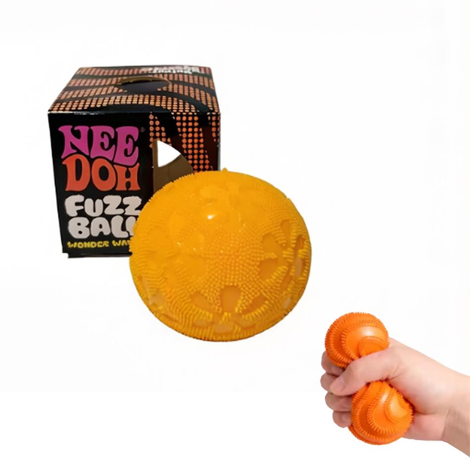 Hot Schylling Nee Doh Fuzz Ball Wonder Waves Textured Fidget Ball Sensory Squeeze Blind Box Toy Stress Relief For Adults Kids