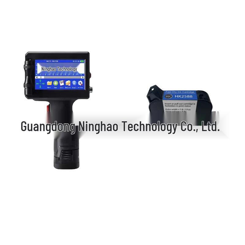 

Умный ручной струйный принтер для печати даты, логотипа и кода на пластике, пакетах, бутылках, крышках и картонных коробках