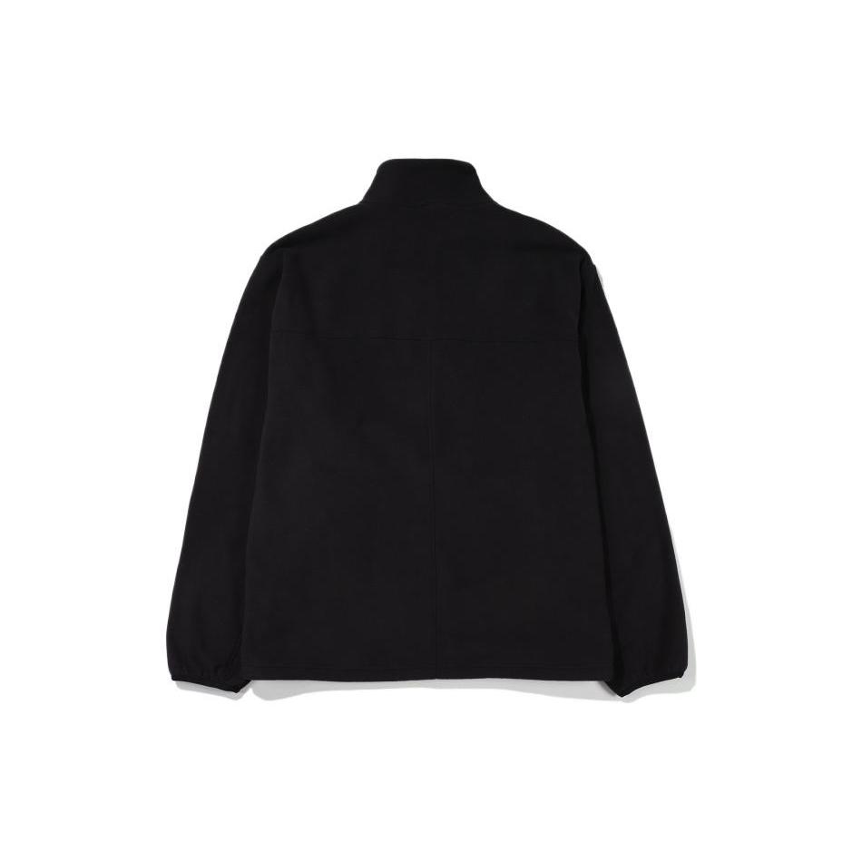 FILA Jackets Unisex Black Stand Collar Moderate Other FS2FTE4210X-BLK