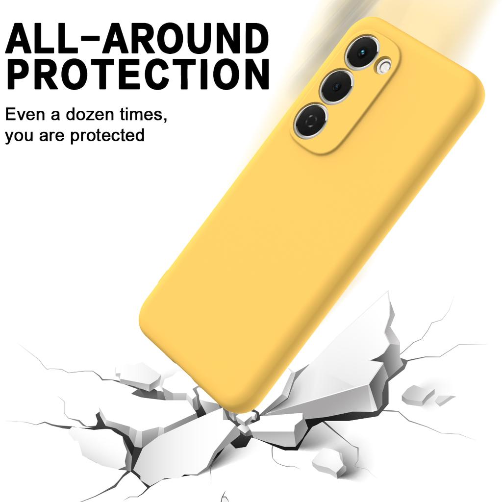 Dla TECNO Spark 40 Pro+ 4G Etui z płynnego silikonu Pokrowiec na tył telefonu z paskiem na rękę