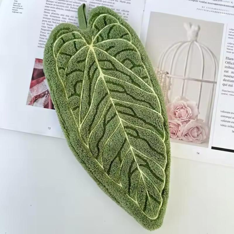 

1pc Hot Plant Hanging Thickened Kitchen Towel Cleaning Towel Absorbent Handkerchief Hand Towel Bathroom Kitchen Accessories