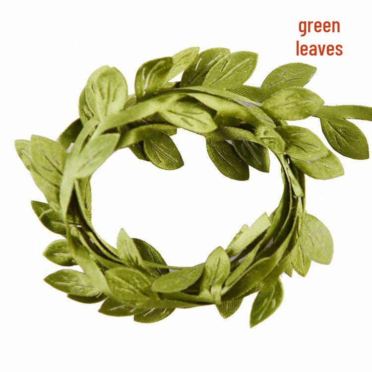 DIY Natural Leaf Vine Ribbon for Crafts and Decorations.