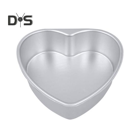 

Форма для торта в форме сердца из алюминиевого сплава с быстрой теплопроводностью, форма для выпечки, инструмент для свадеб, вечеринок, семейных торжеств, Дня святого Валентина, юбилея, торта в форме сердца 8Inch