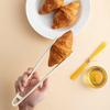 Silicone Grill Tongs Non-Stick Food Bread Clip Heat Resistant Bbq Salad Cooking Serving Clamp Steak Pasta Clip For Kitchen