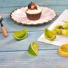 10 Pcs Fake Lemon Slice Lemon Block Artificial Fruit Highly Simulation Lifelike Model for Home Party Decoration
