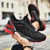 Große Größe 47 48 Sommer Fly-Woven Atmungsaktive Herrenschuhe Sport- und Freizeitschuhe Herrenschuhe Marathon Luftkissen Schuhe Laufschuhe