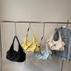 New Nylon Solid Zipper Large Capacity Casual Tote Bag 2026 Hot Sale Sweet Versatile Bags Daily Commute Versatile Crossbody Bags