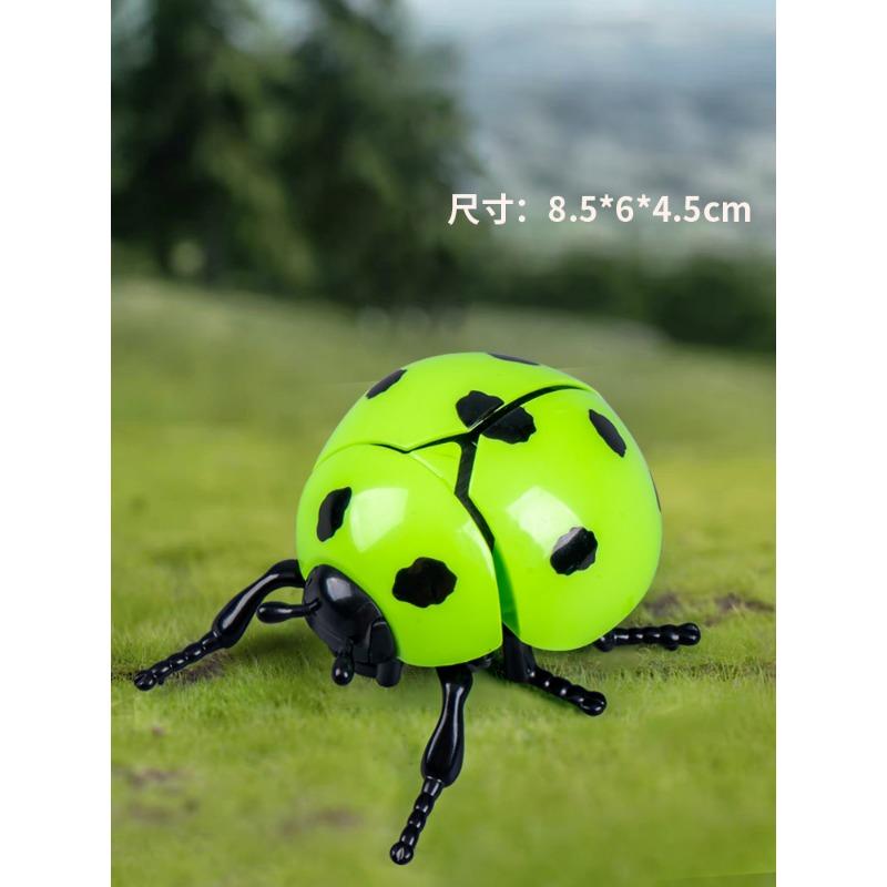 Running Seven-star Ladybug Simulation Beetle Winding Chain Unzipping Children's Wind-up Toy