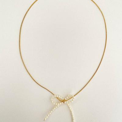 Collier Perles ELYONA Nœud