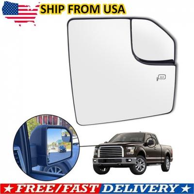 For Ford F150 F-150 2015- Pickup Right Passenger Side Mirror Glass Heated