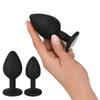 Sex Toy Adult Silicone Silicon Stainless Steel Metal Small Medium Big Set Jewelry Jewel Diamond Anal, Jewelry Shape Round Shape