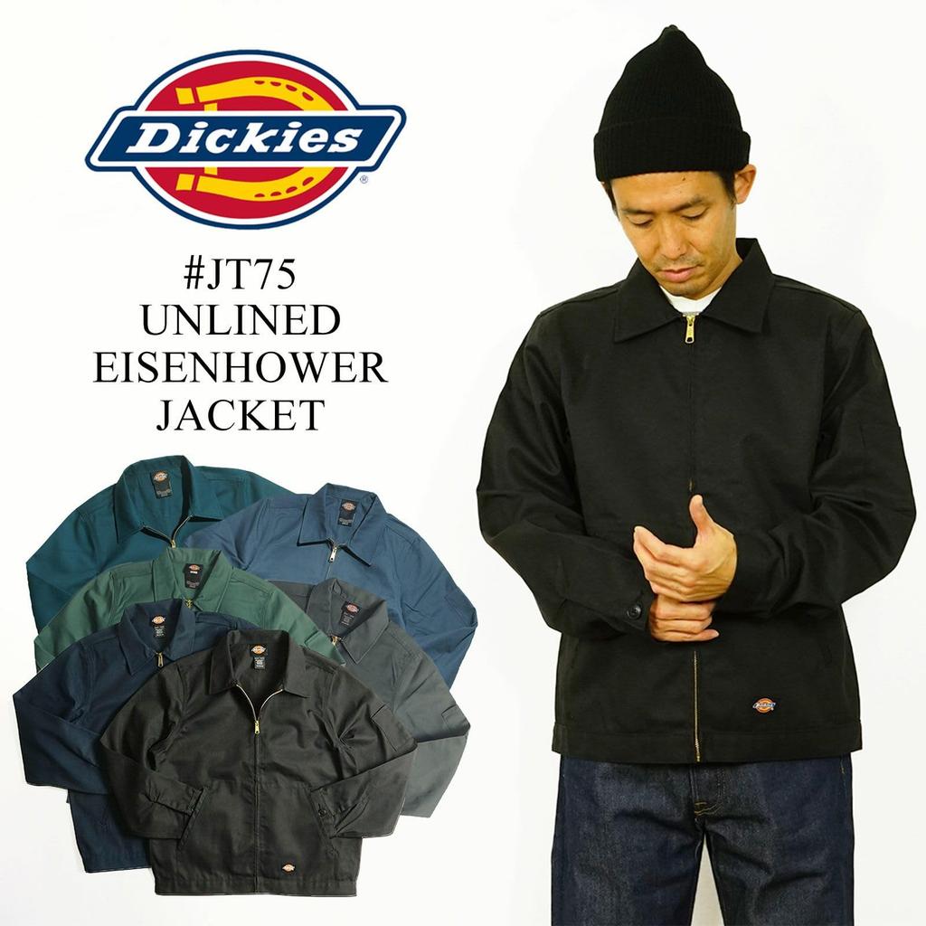 Dickies JT75 Unlined Eisenhower Jacket Dark (JP, Alphabet, L, Navy) [Used]