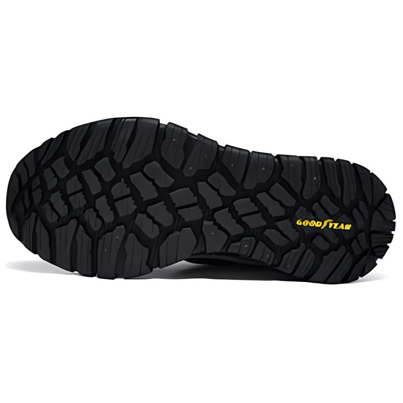 Skechers Outdoor Mens Casual Retro Durable Low-Top Hiking Shoes Men Hiking Shoes Black 237334C-BKGY