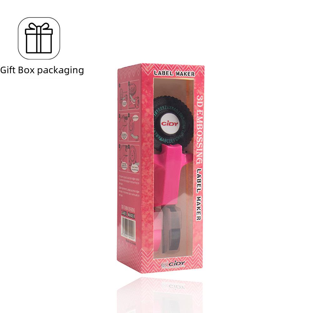 TikTok Xidi C101 Mini Manual Label & Embossing Machine with Decorative Tape and Engraving Capabilities.