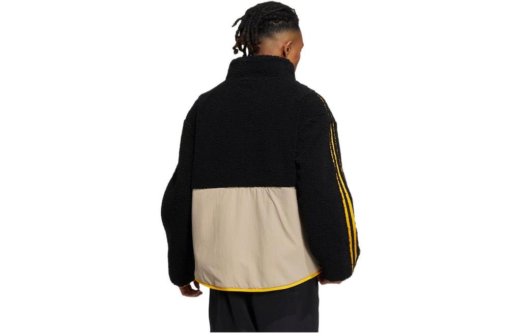 adidas Oryginalna bluza polarowa Originals Trefoil FW22 z haftowanym logo i kołnierzem stójką HY1376