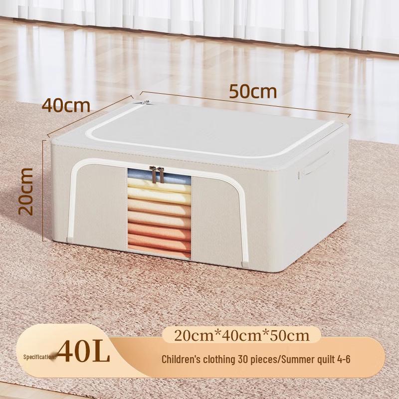 Oxford Cloth Foldable Clothes Storage Box