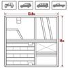 Auto Sonnenblenden Organizer Auto Sonnenblende Aufbewahrungstasche Verstellbare Langlebige Sonnenbrillen Aufbewahrungstasche