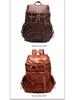 Men's Vintage Leather Backpack for Business and Travel