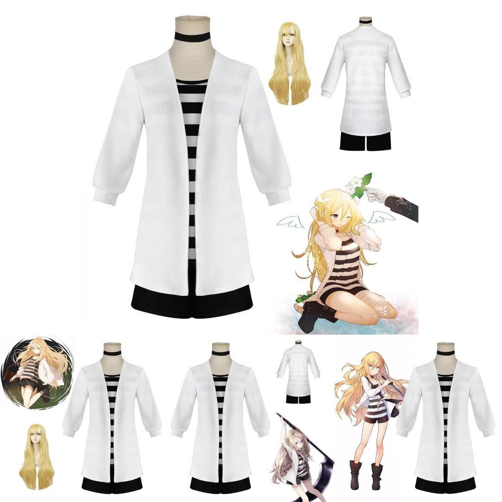 Angels Of Death Ray Rachelgardner Outfit Set Halloween Women Cosplay Costume