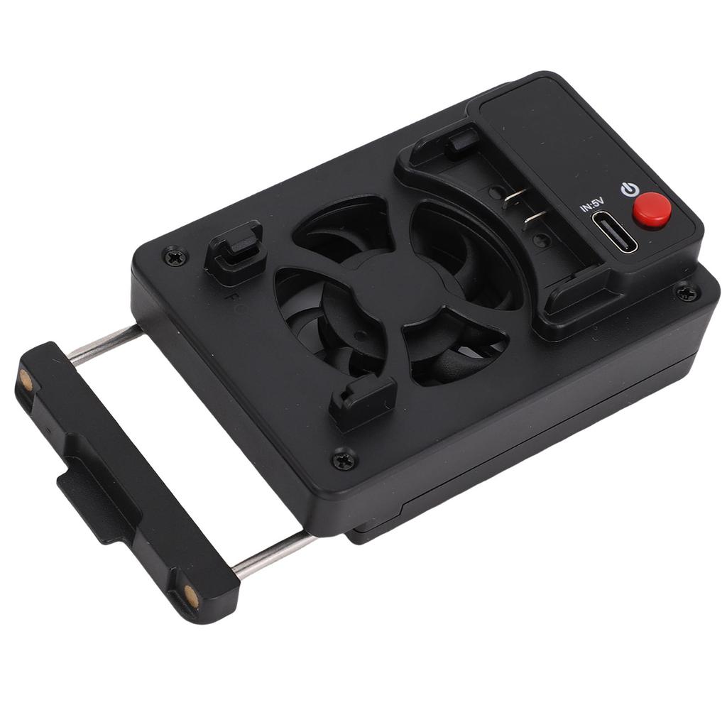 Cooling Fan Fit for A7S3 FX30 A7M4 Camera ABS Quiet Adjustable Camera External Cooling System for Video Recording Live