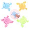 Mini grenouille rebondissante en plastique transparent pour enfants, jouet éducatif pour l'entraînement des doigts, cadeau d'anniversaire
