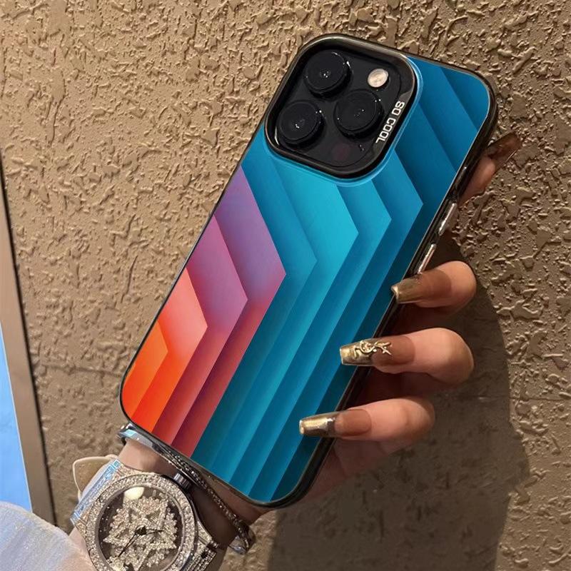 Vertical Patterns Are Suitable for 16plus, 15Pro, Max, Apple Phone Cases 14pro, Creative 13, Personalized 12pro