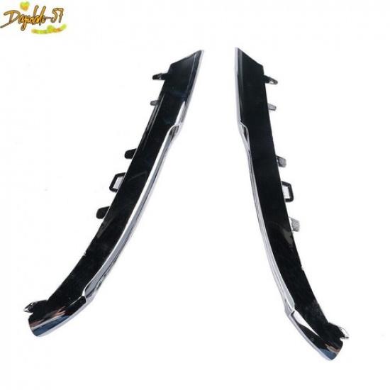 Set of 2 For Mercedes E CLASS W212 2009 - 2012 Front Bumper Fog Light Lamp Cover