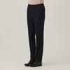FERRAROMILANO Wool-Like Herringbone Slacks Navy (Am0Esl40249)