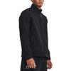 Under Armour Solid Color Half-Zip Stand Collar Long Sleeve Jacket Men Jacket Black 1379916-001